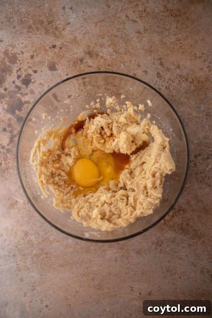 Wet ingredients in a bowl