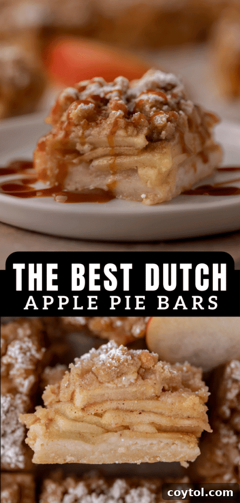dutch apple pie bar