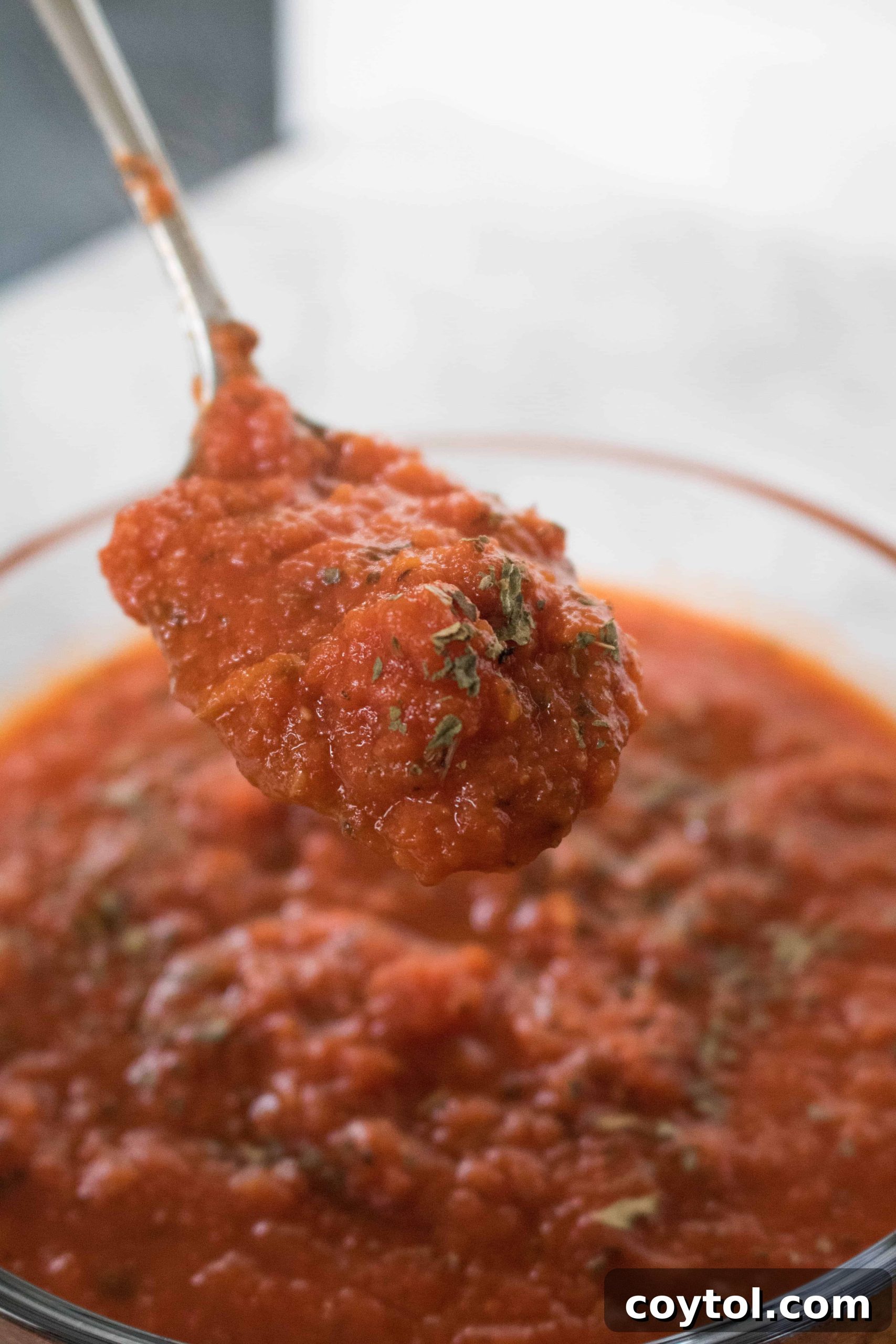 Easiest most delicious marinara sauce with a secret ingredient!