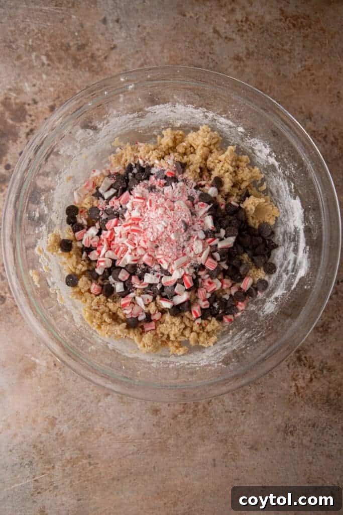 Close-up of unmixed dry and wet ingredients in separate bowls, ready for combination.