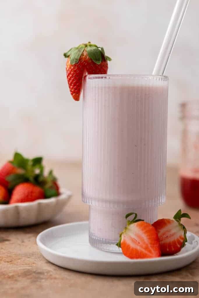 Strawberry milk