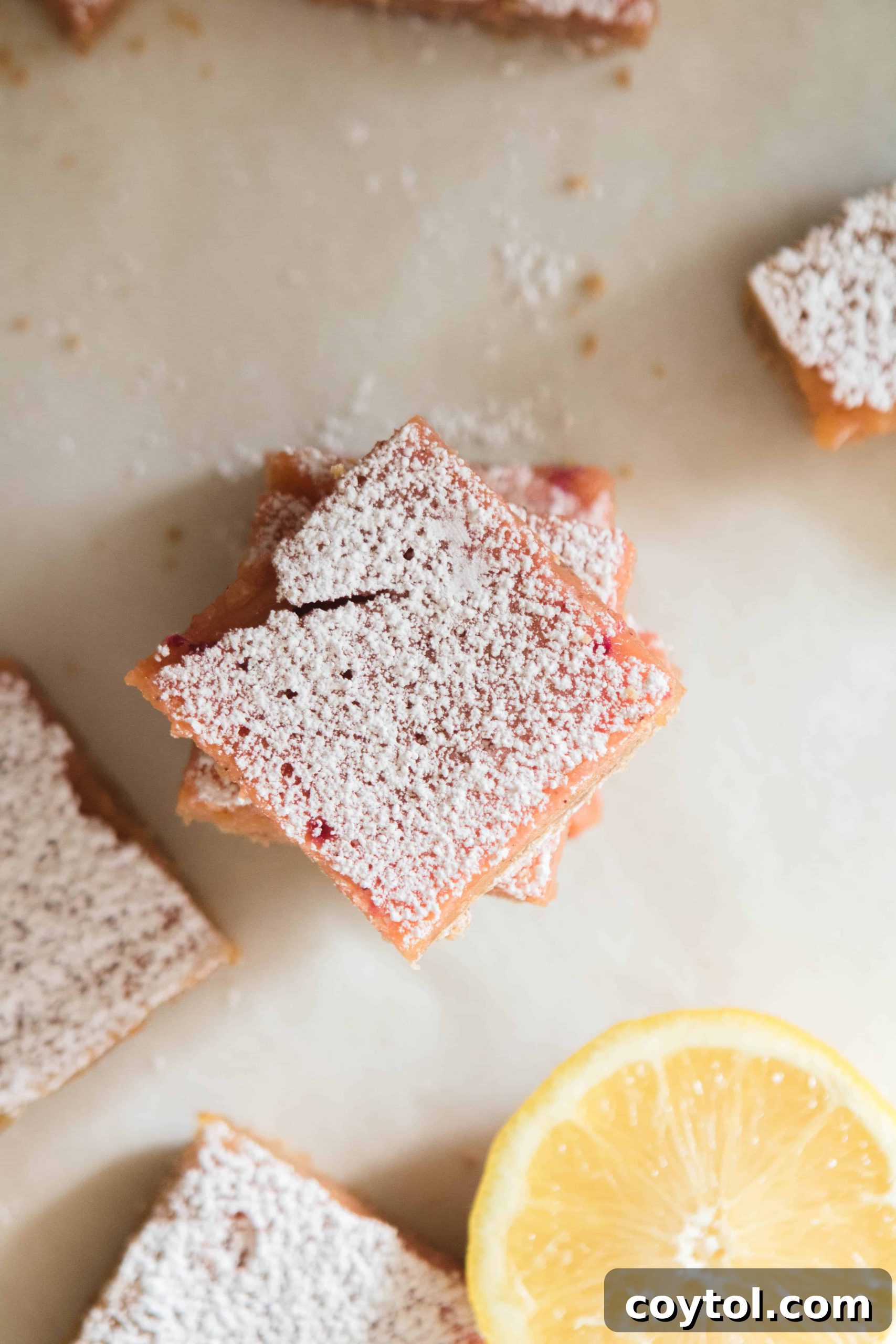 The best pink lemon bars