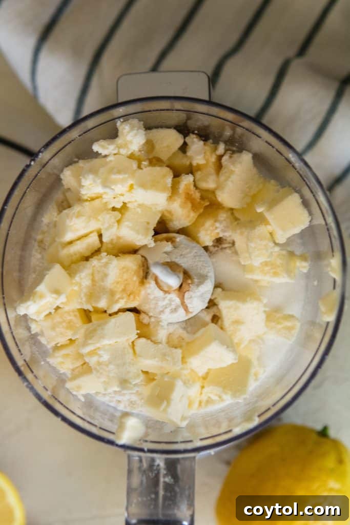 shortbread crust preparation