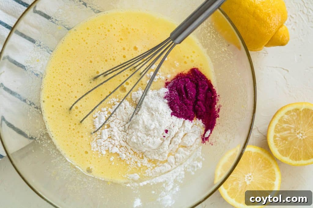 lemon bars filling poured over crust