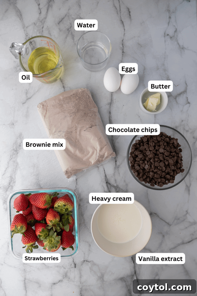 ingredients on the counter
