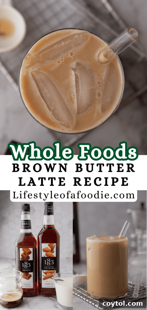 Whole Foods Brown butter Latte Recipe 
