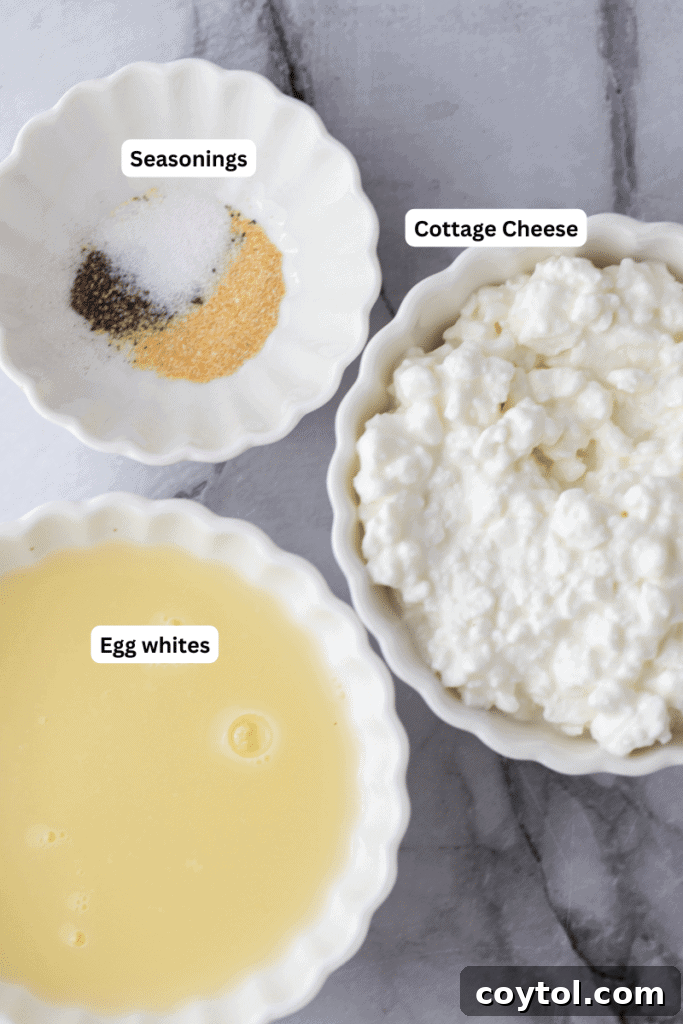 The Viral High-Protein Cottage Cheese Wrap Everyone's Raving About 3 Ingredients on a counter