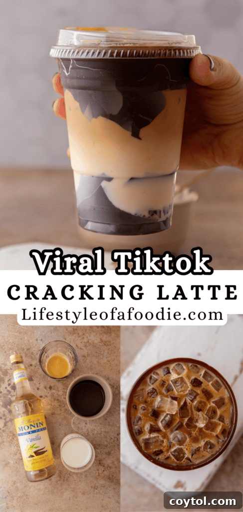 Recreate the Viral TikTok Cracking Iced Latte 15 Viral Tiktok Cracking Latte