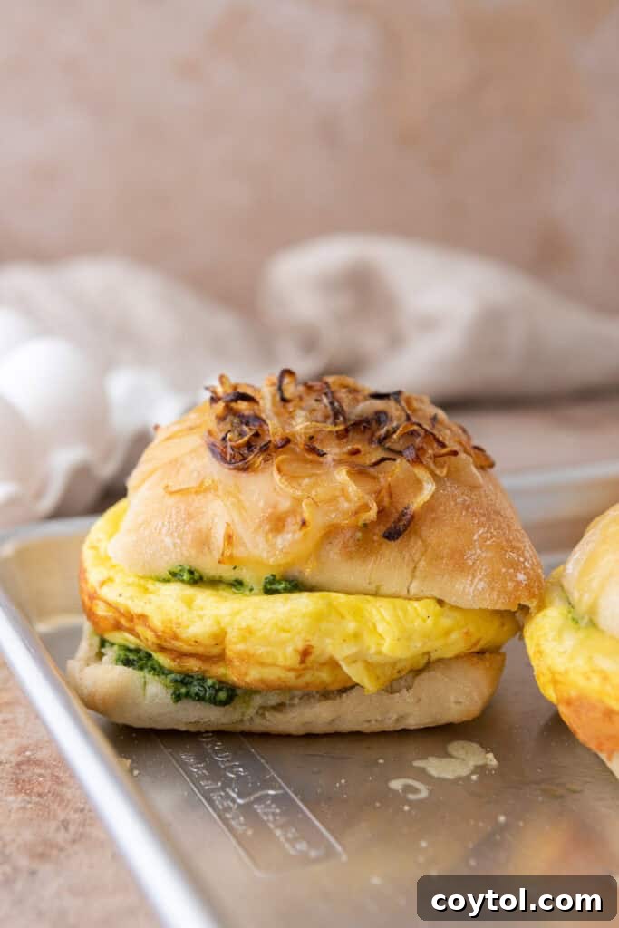 Elevate Your Breakfast Starbucks Style Egg Kale Pesto Mozzarella Sandwich 13 Starbucks Egg Kale Pesto Mozzarella Sandwich recipe on a plate