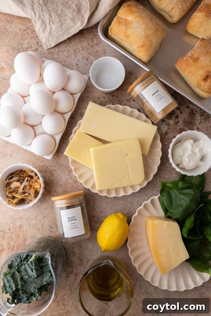 Elevate Your Breakfast Starbucks Style Egg Kale Pesto Mozzarella Sandwich 3 Starbucks Egg Kale Pesto Mozzarella Sandwich recipe ingredients