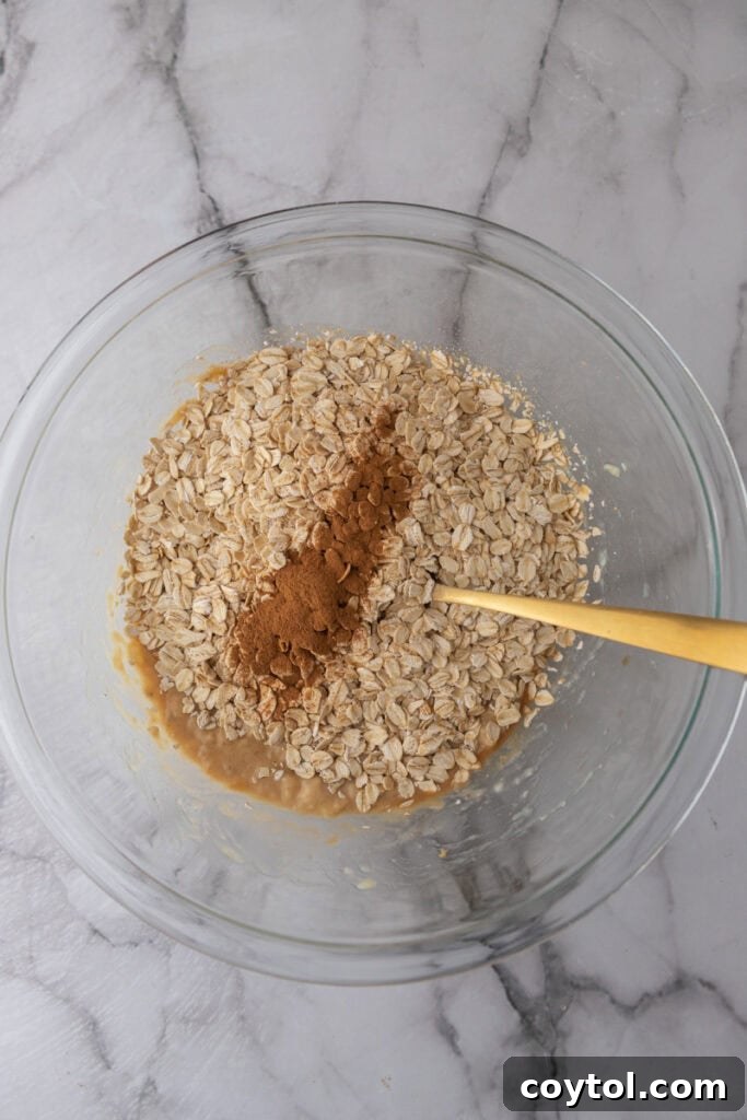 unmixed ingredients in a  bowl