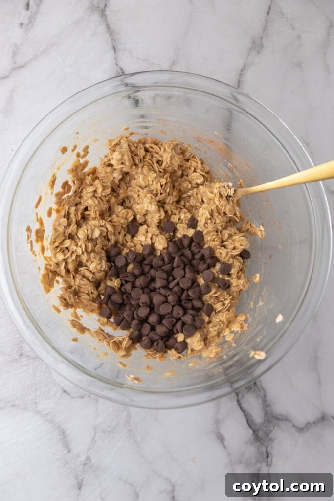 mixed ingredients in a  bowl