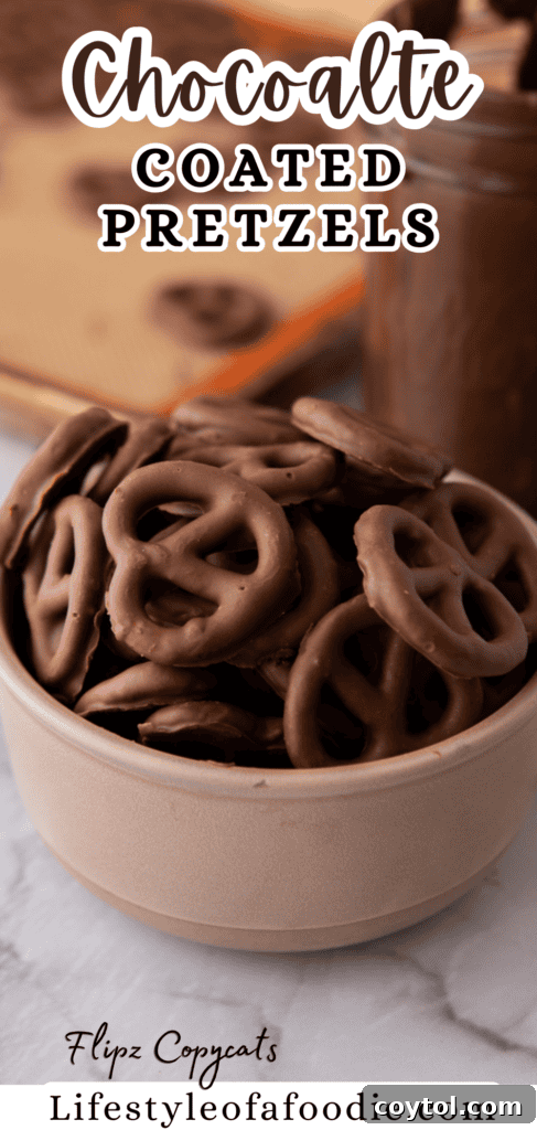 Irresistible Chocolate Pretzel Perfection 17 Chocolate coated pretzels