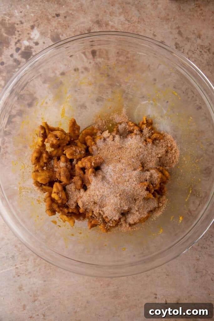 mixed ingredients in a bowl