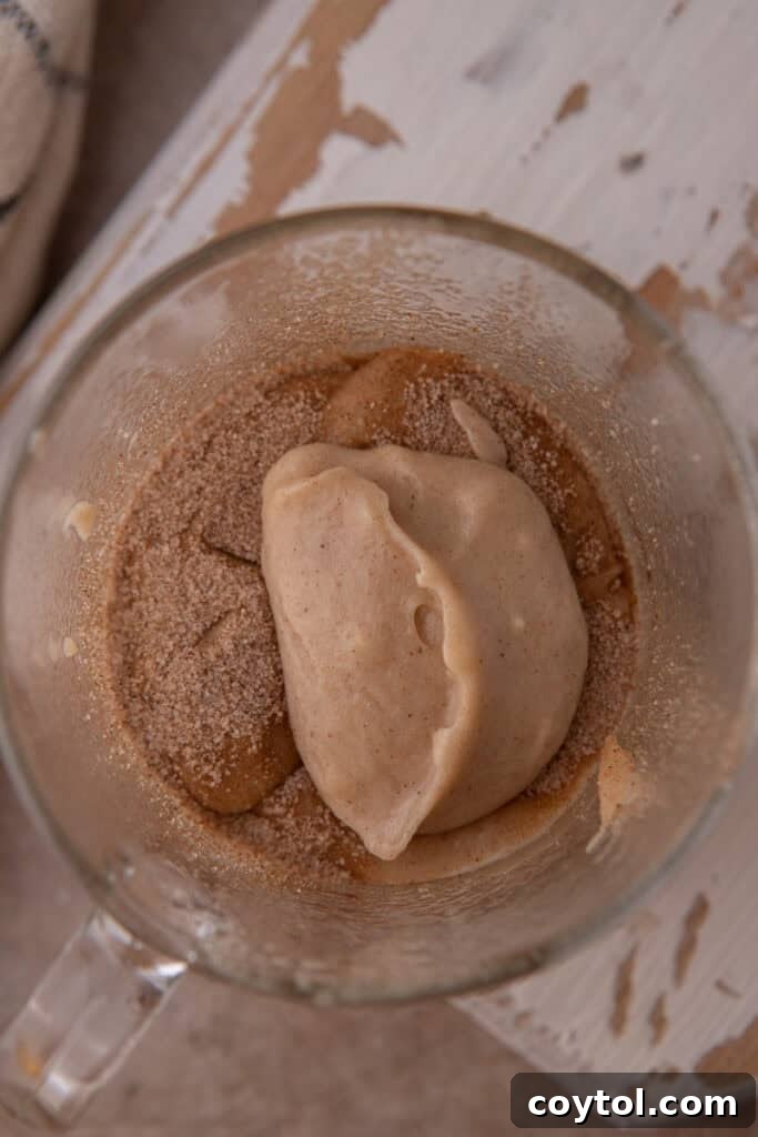 batter in a cup