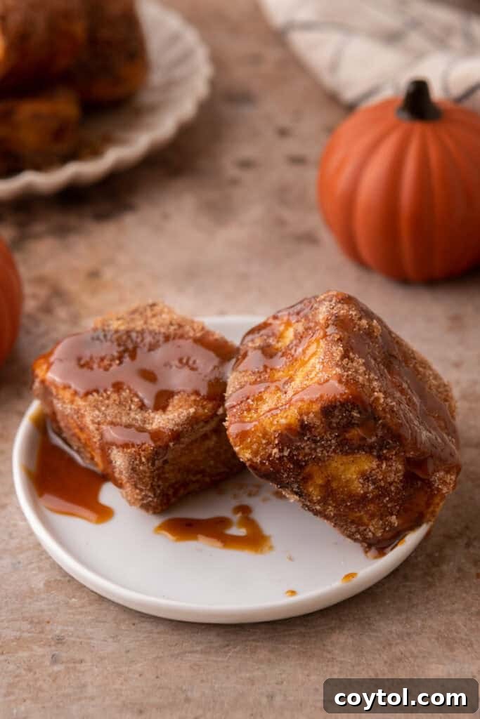 overhead view of bread squares on a plate