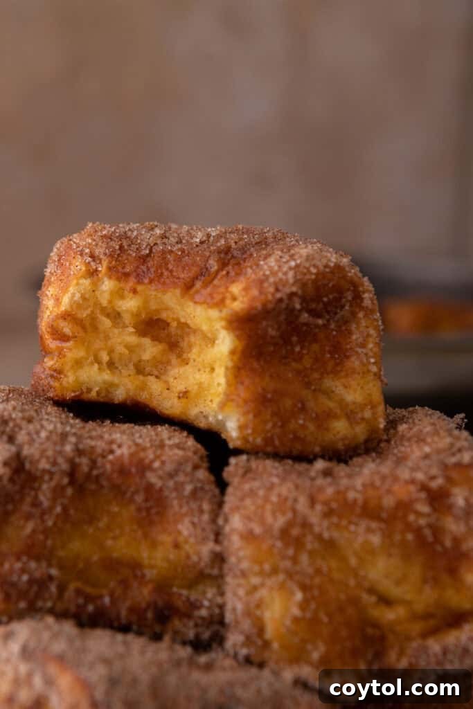 Hawaiian Roll Pumpkin French Toast recipe close up 