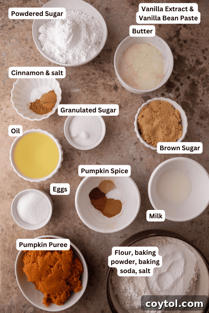 pumpkin coffee cake recipe ingredients