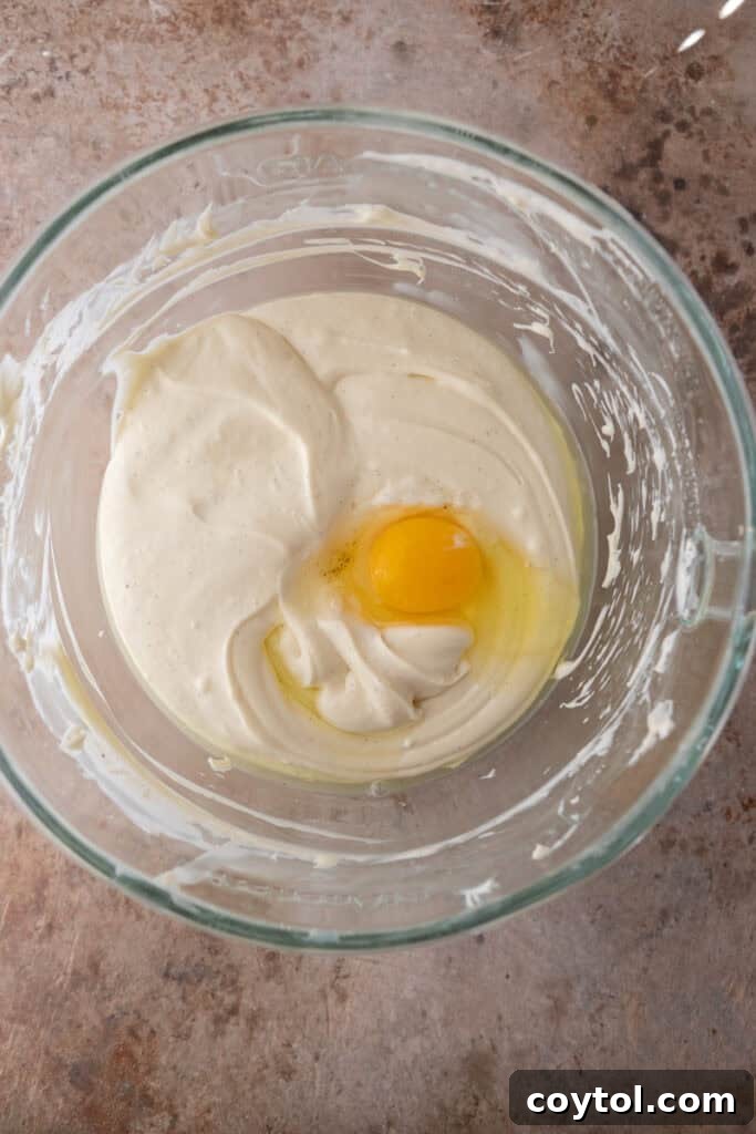 unmixed ingredients in a bowl