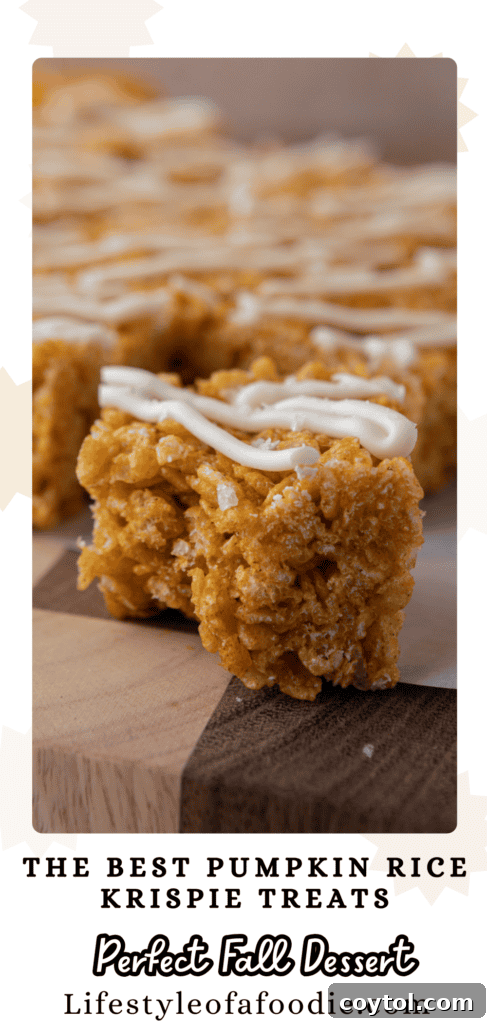 Autumn Pumpkin Rice Krispie Perfection 18 A festive spread of pumpkin Rice Krispie treats, perfect for Halloween or Thanksgiving.
