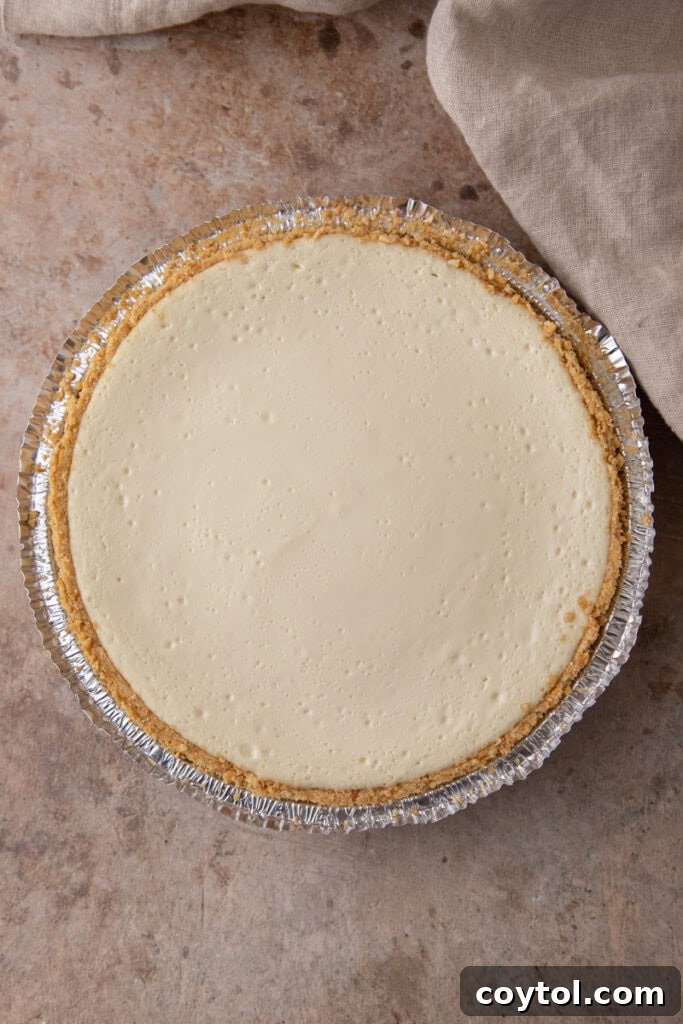 baked batter in a pan