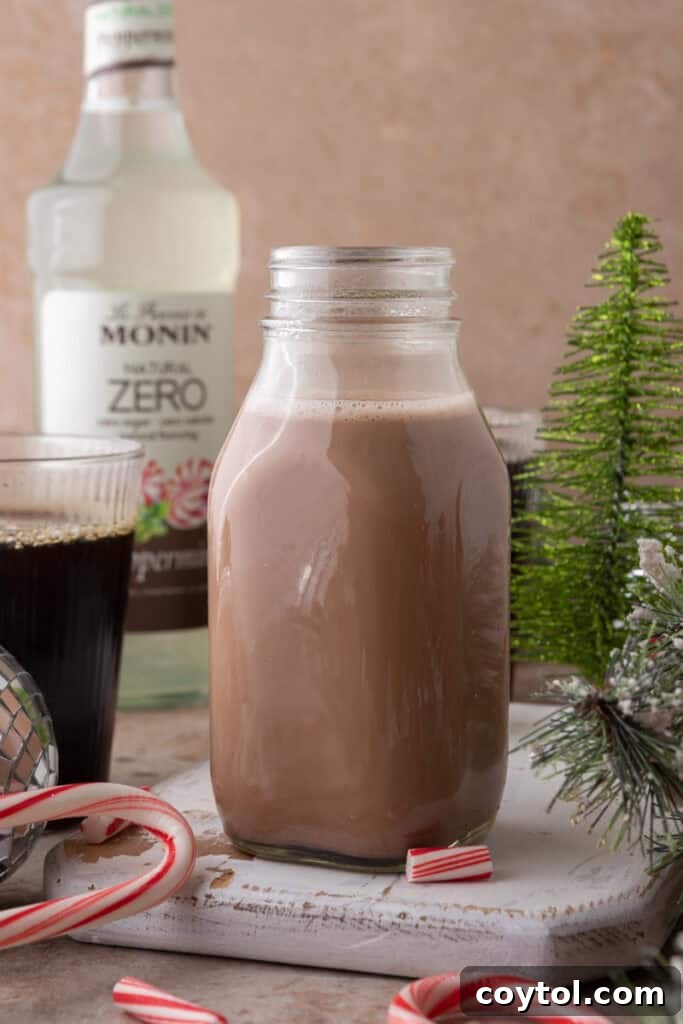 Homemade Peppermint Mocha Creamer: Your Cozy Coffee Upgrade 2 Peppermint Mocha Creamer Recipe