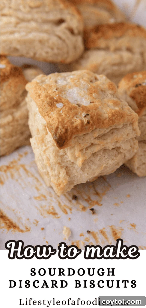 Sourdough discard biscuits