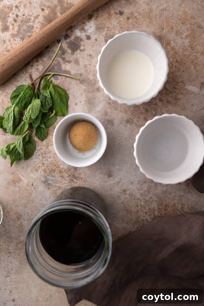 Ingredients on the counter