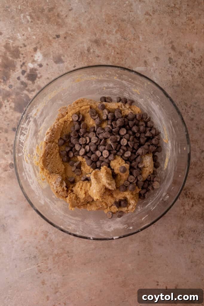 Mixing wet ingredients in a bowl