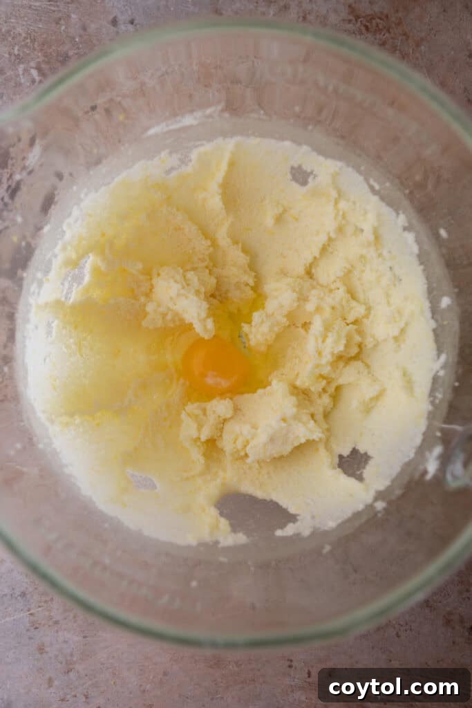 Zesty & Moist Lemon Bundt Perfection 7 Softened butter added to the lemon sugar mixture