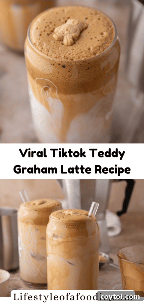 Viral Tiktok Teddy Graham Latte Recipe
