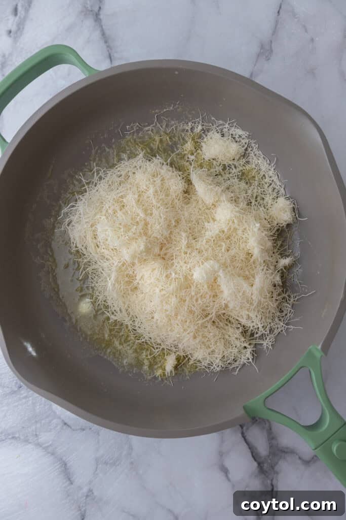 raw dough in a pan