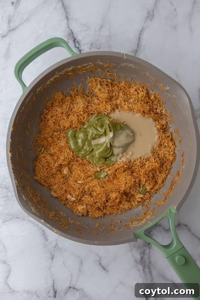 unmixed ingredients in a bowl