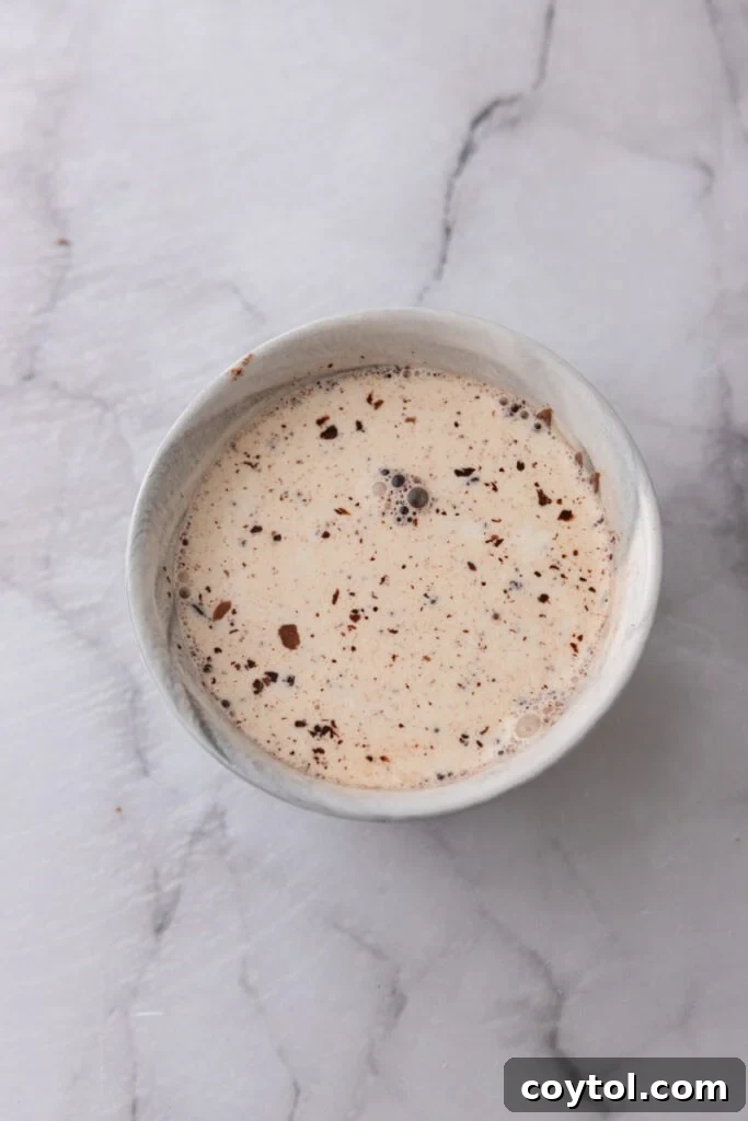 unmixed ingredients in a bowl