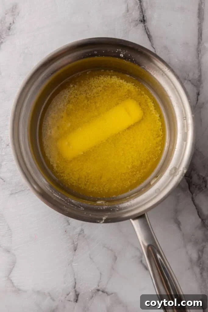 butter in a pot