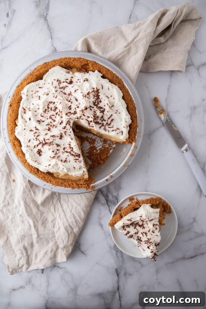 The Secret To Divine Banoffee Pie 16 the Banoffee Pie recipe in the pan