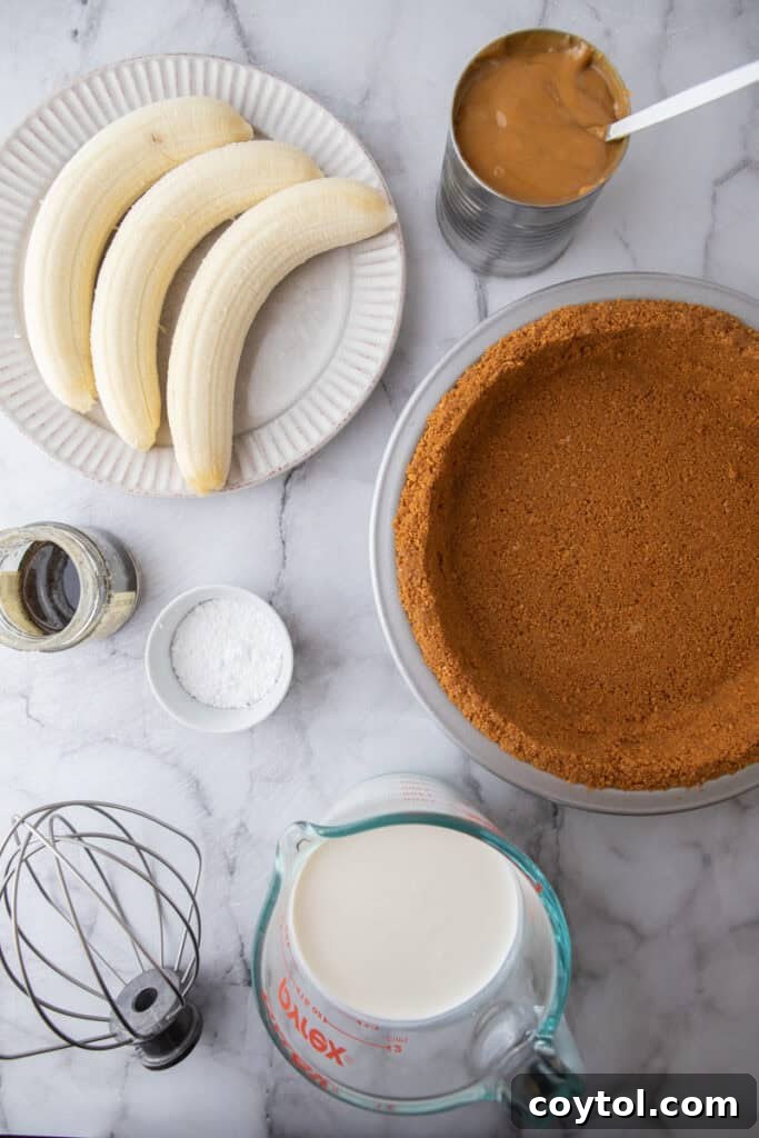 The Secret To Divine Banoffee Pie 3 Banoffee Pie recipe ingredients