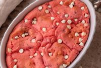 Strawberry Scoopable Cookies with Cake Mix Truffle Centers