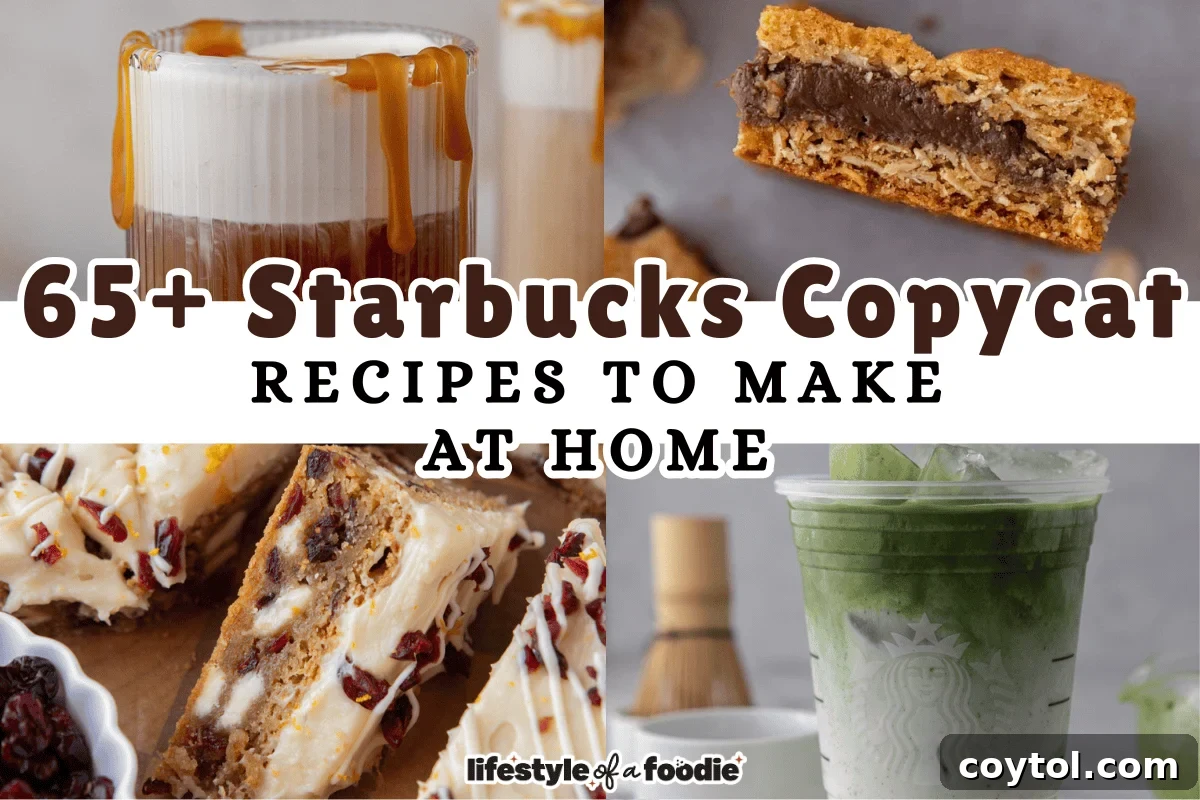 Unlock Starbucks Flavors: 65+ Beloved Recipes You Can Make 2 Over 65 Starbucks copycat recipes to craft at home, including iced lattes, bakery treats, and blended frappuccinos, saving money and boosting customization.